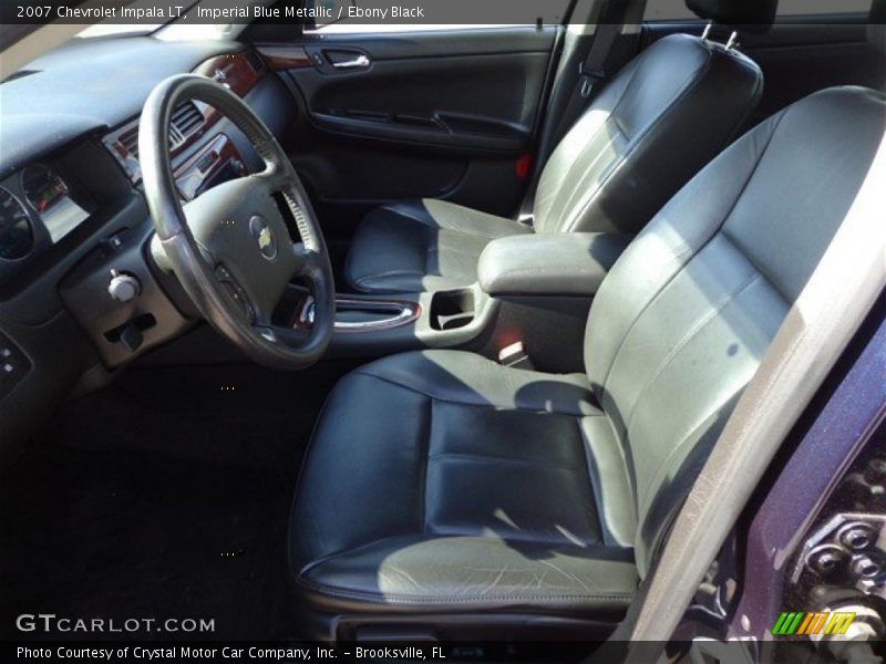 Imperial Blue Metallic / Ebony Black 2007 Chevrolet Impala LT