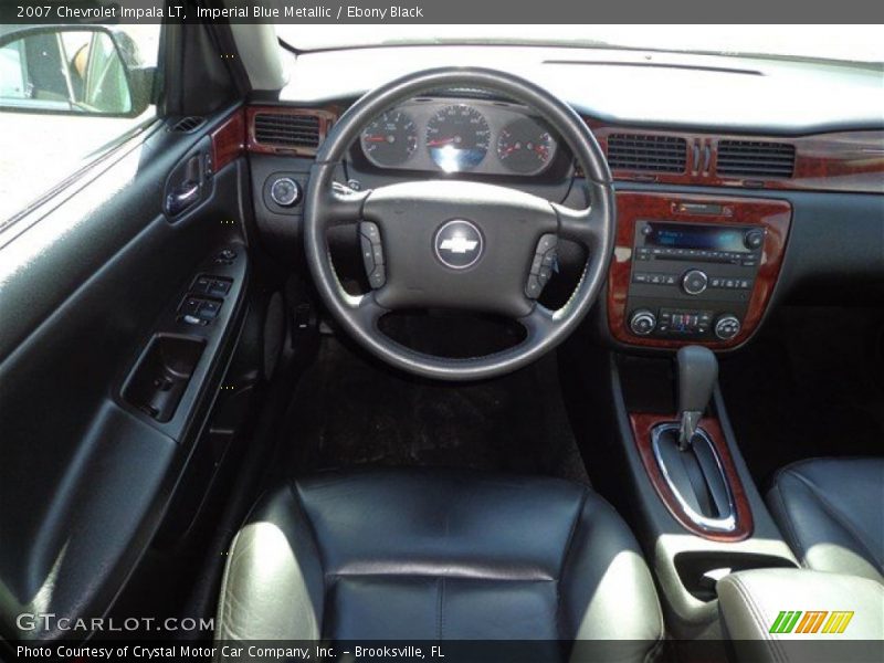 Imperial Blue Metallic / Ebony Black 2007 Chevrolet Impala LT