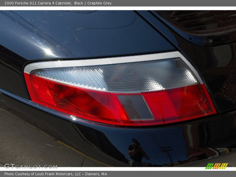 Black / Graphite Grey 2000 Porsche 911 Carrera 4 Cabriolet