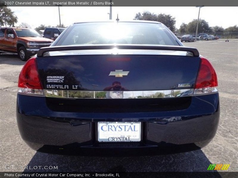 Imperial Blue Metallic / Ebony Black 2007 Chevrolet Impala LT