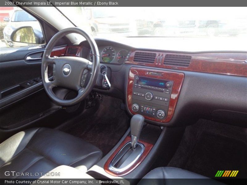 Imperial Blue Metallic / Ebony Black 2007 Chevrolet Impala LT