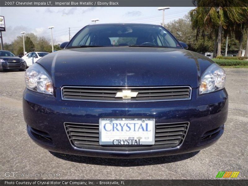 Imperial Blue Metallic / Ebony Black 2007 Chevrolet Impala LT