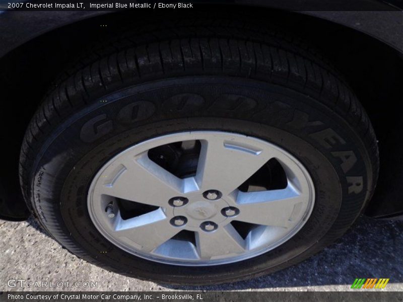 Imperial Blue Metallic / Ebony Black 2007 Chevrolet Impala LT