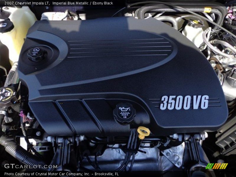 Imperial Blue Metallic / Ebony Black 2007 Chevrolet Impala LT