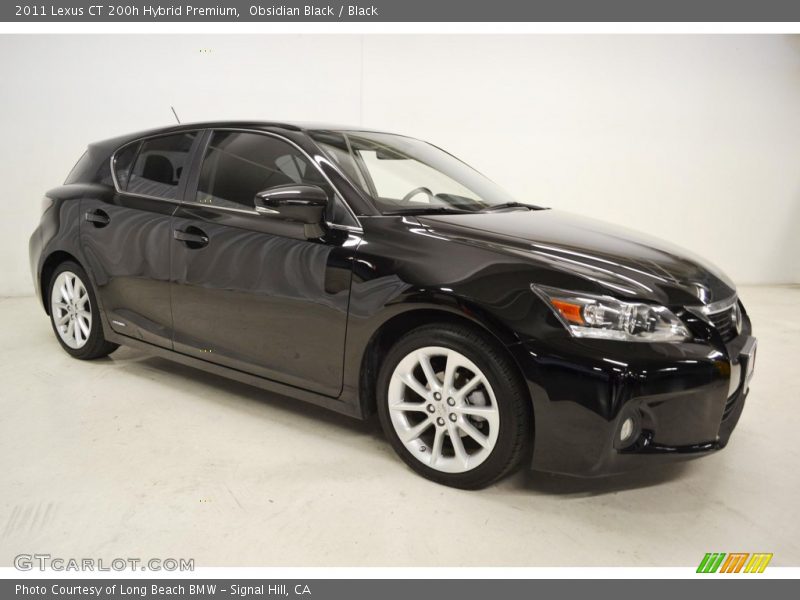 Obsidian Black / Black 2011 Lexus CT 200h Hybrid Premium