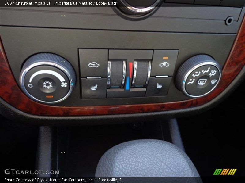 Imperial Blue Metallic / Ebony Black 2007 Chevrolet Impala LT