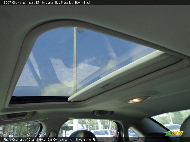 Imperial Blue Metallic / Ebony Black 2007 Chevrolet Impala LT
