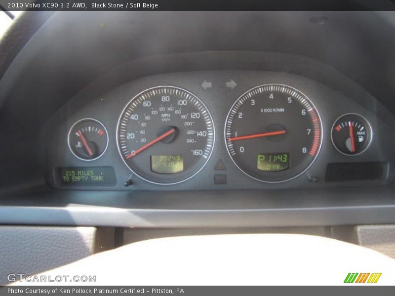 Black Stone / Soft Beige 2010 Volvo XC90 3.2 AWD