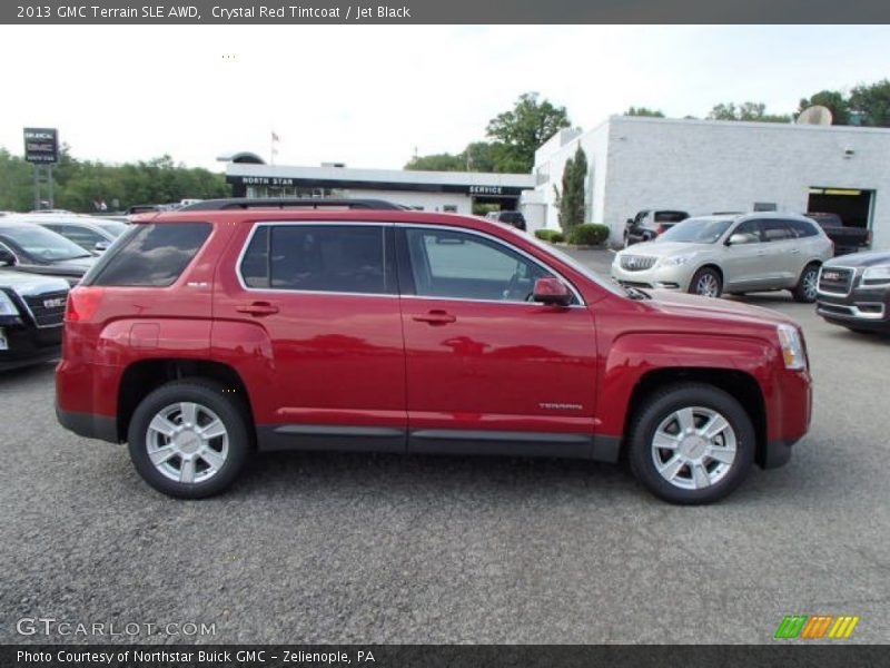 Crystal Red Tintcoat / Jet Black 2013 GMC Terrain SLE AWD