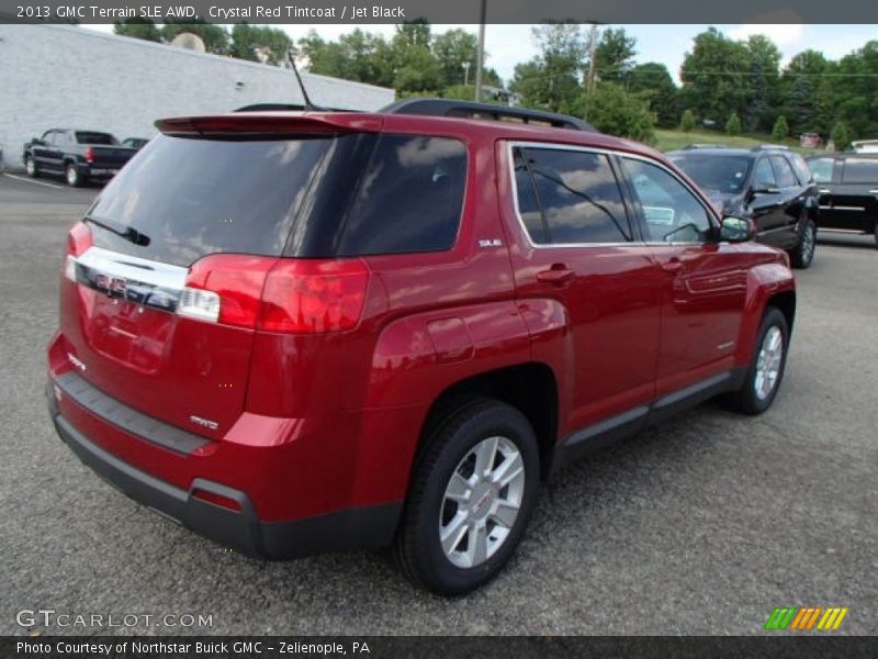 Crystal Red Tintcoat / Jet Black 2013 GMC Terrain SLE AWD