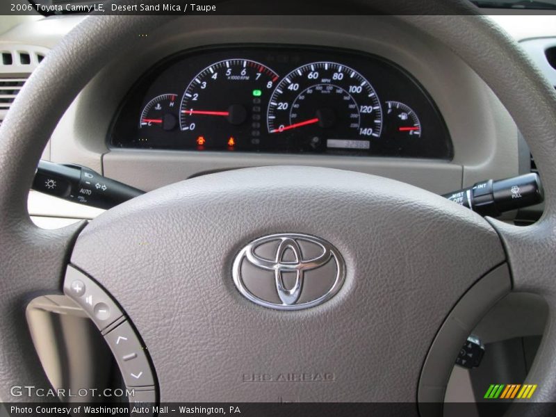 Desert Sand Mica / Taupe 2006 Toyota Camry LE