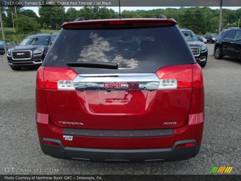Crystal Red Tintcoat / Jet Black 2013 GMC Terrain SLE AWD