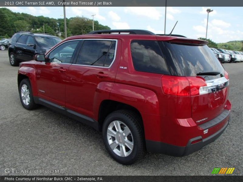 Crystal Red Tintcoat / Jet Black 2013 GMC Terrain SLE AWD