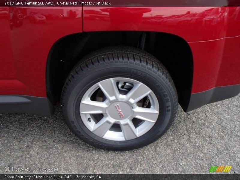 Crystal Red Tintcoat / Jet Black 2013 GMC Terrain SLE AWD