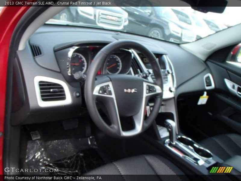 Crystal Red Tintcoat / Jet Black 2013 GMC Terrain SLE AWD