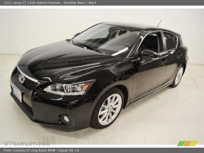 Obsidian Black / Black 2011 Lexus CT 200h Hybrid Premium