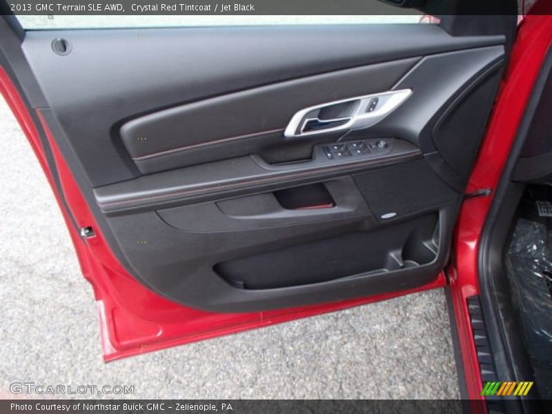 Crystal Red Tintcoat / Jet Black 2013 GMC Terrain SLE AWD
