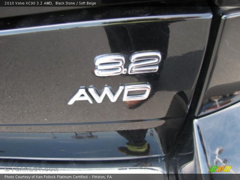 Black Stone / Soft Beige 2010 Volvo XC90 3.2 AWD