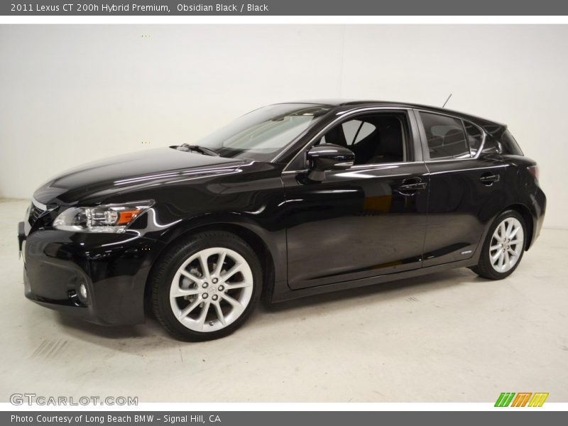 Obsidian Black / Black 2011 Lexus CT 200h Hybrid Premium