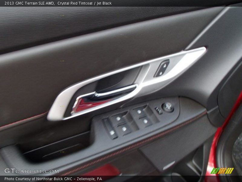 Crystal Red Tintcoat / Jet Black 2013 GMC Terrain SLE AWD