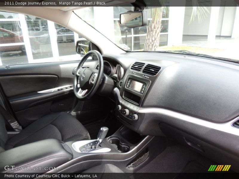 Mango Tango Pearl / Black 2011 Dodge Journey Express
