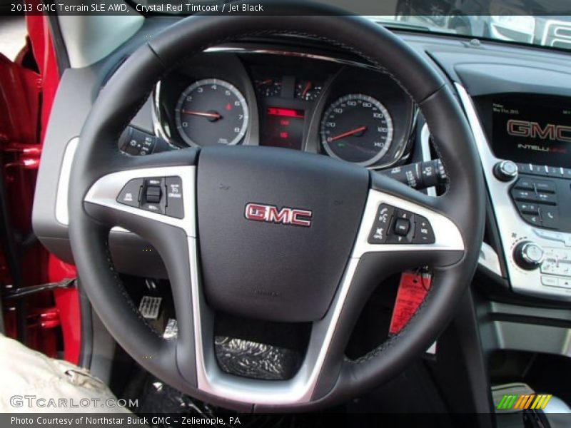 Crystal Red Tintcoat / Jet Black 2013 GMC Terrain SLE AWD