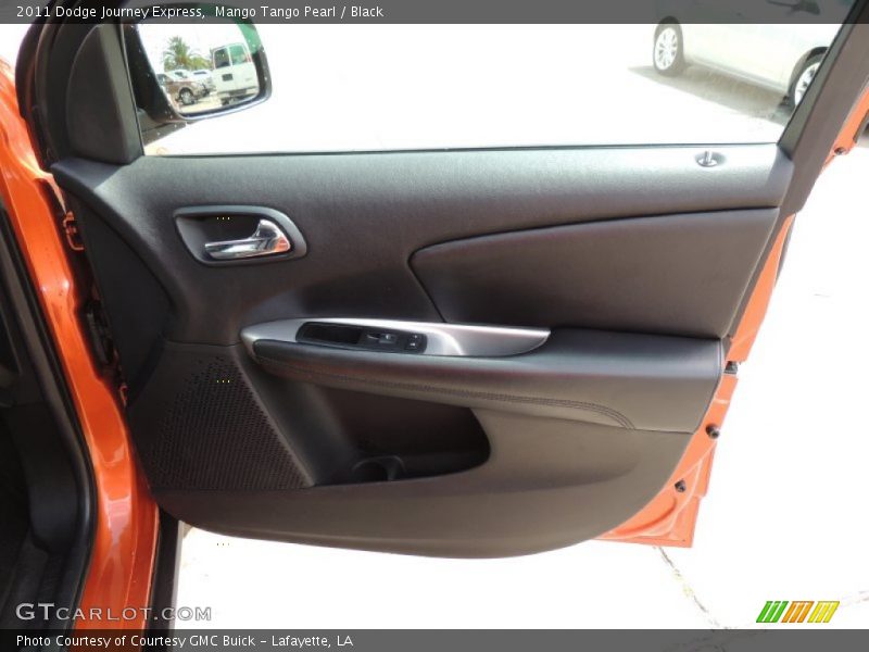 Mango Tango Pearl / Black 2011 Dodge Journey Express
