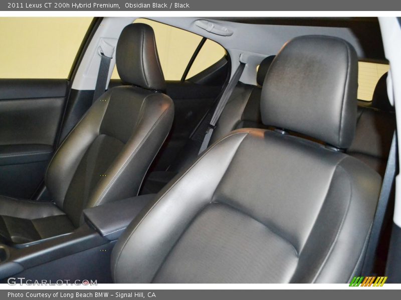 Obsidian Black / Black 2011 Lexus CT 200h Hybrid Premium