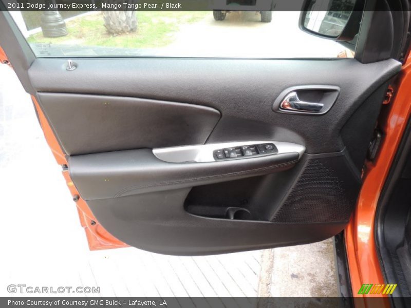 Mango Tango Pearl / Black 2011 Dodge Journey Express