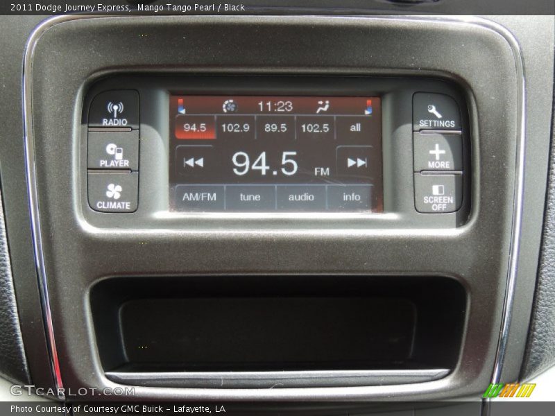 Mango Tango Pearl / Black 2011 Dodge Journey Express