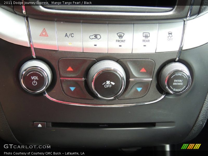 Mango Tango Pearl / Black 2011 Dodge Journey Express
