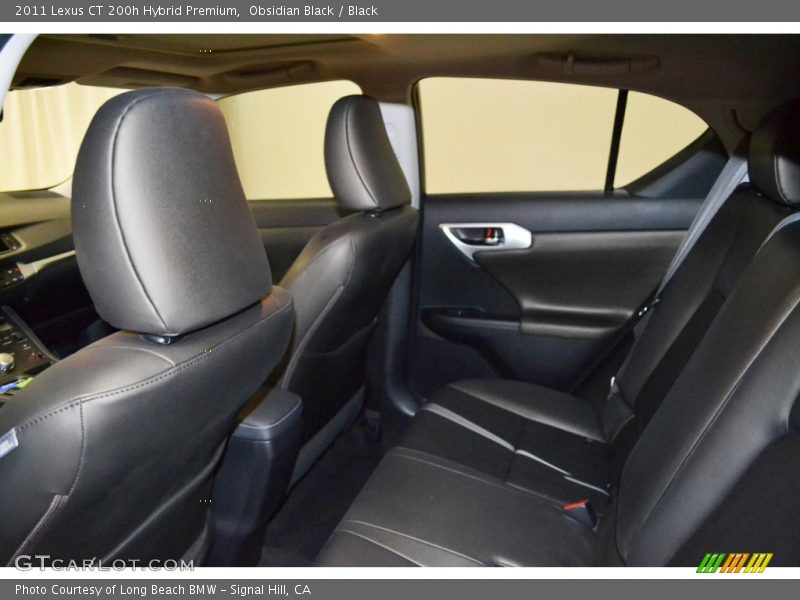 Obsidian Black / Black 2011 Lexus CT 200h Hybrid Premium