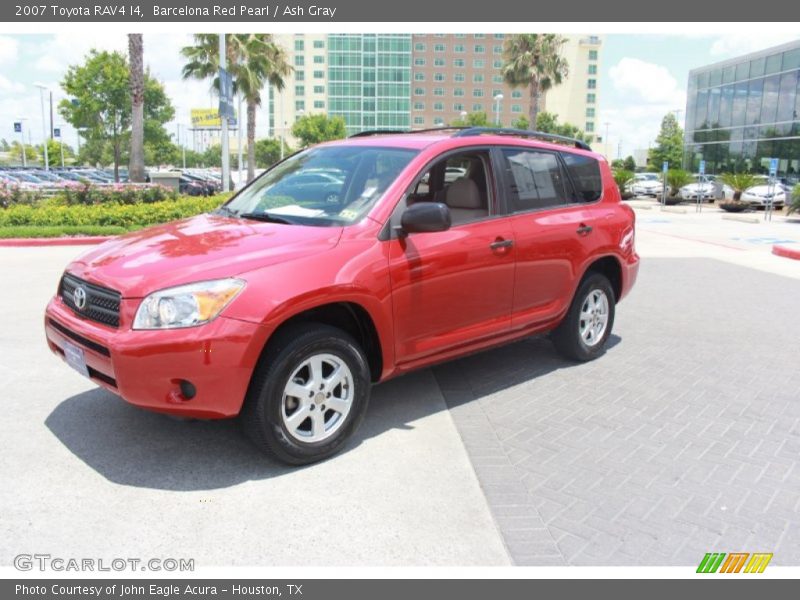 Barcelona Red Pearl / Ash Gray 2007 Toyota RAV4 I4