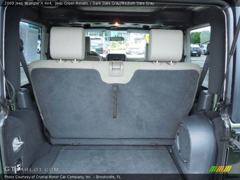 Jeep Green Metallic / Dark Slate Gray/Medium Slate Gray 2009 Jeep Wrangler X 4x4