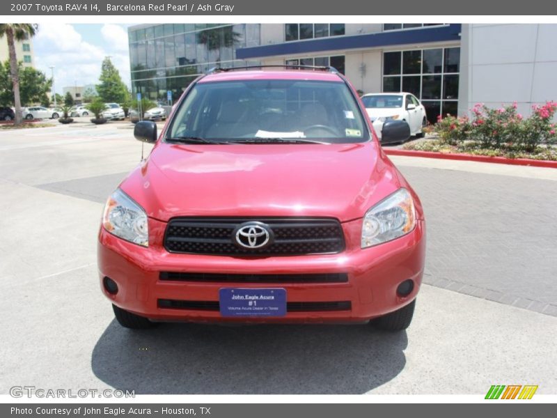 Barcelona Red Pearl / Ash Gray 2007 Toyota RAV4 I4