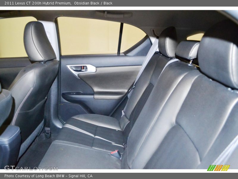 Obsidian Black / Black 2011 Lexus CT 200h Hybrid Premium