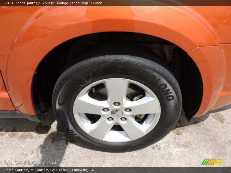 Mango Tango Pearl / Black 2011 Dodge Journey Express