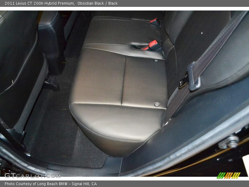 Obsidian Black / Black 2011 Lexus CT 200h Hybrid Premium