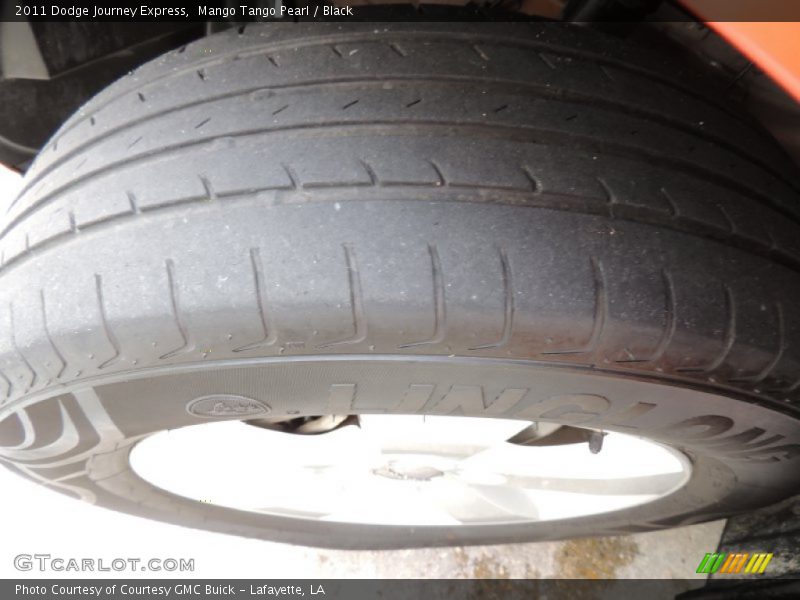 Mango Tango Pearl / Black 2011 Dodge Journey Express