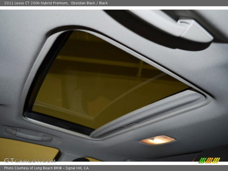 Obsidian Black / Black 2011 Lexus CT 200h Hybrid Premium