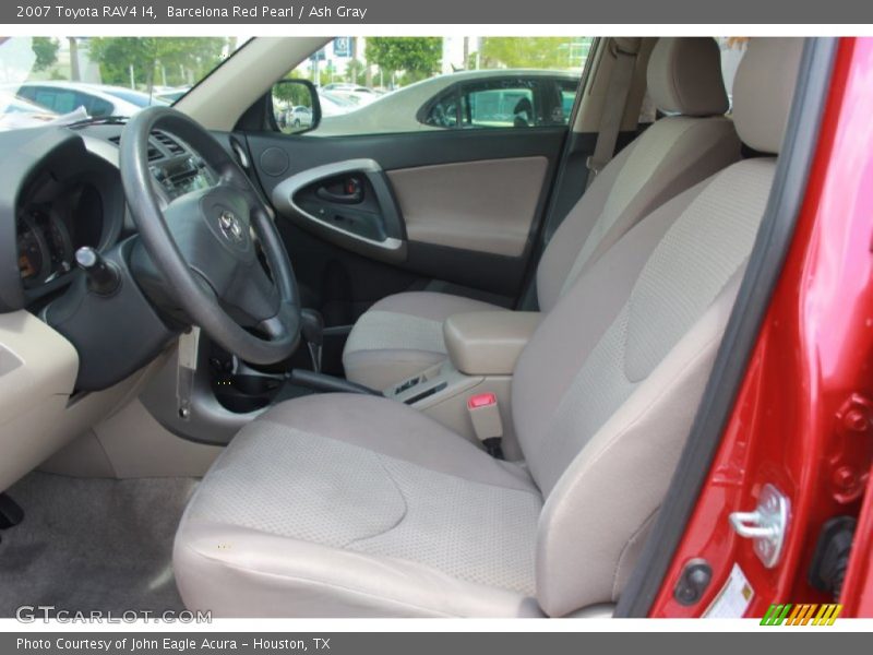 Barcelona Red Pearl / Ash Gray 2007 Toyota RAV4 I4