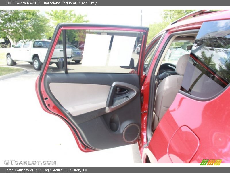 Barcelona Red Pearl / Ash Gray 2007 Toyota RAV4 I4