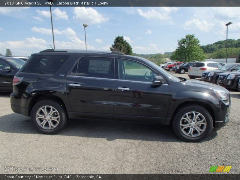 Carbon Black Metallic / Ebony 2013 GMC Acadia SLT AWD