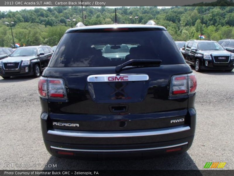 Carbon Black Metallic / Ebony 2013 GMC Acadia SLT AWD