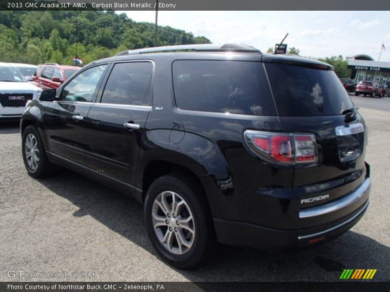 Carbon Black Metallic / Ebony 2013 GMC Acadia SLT AWD