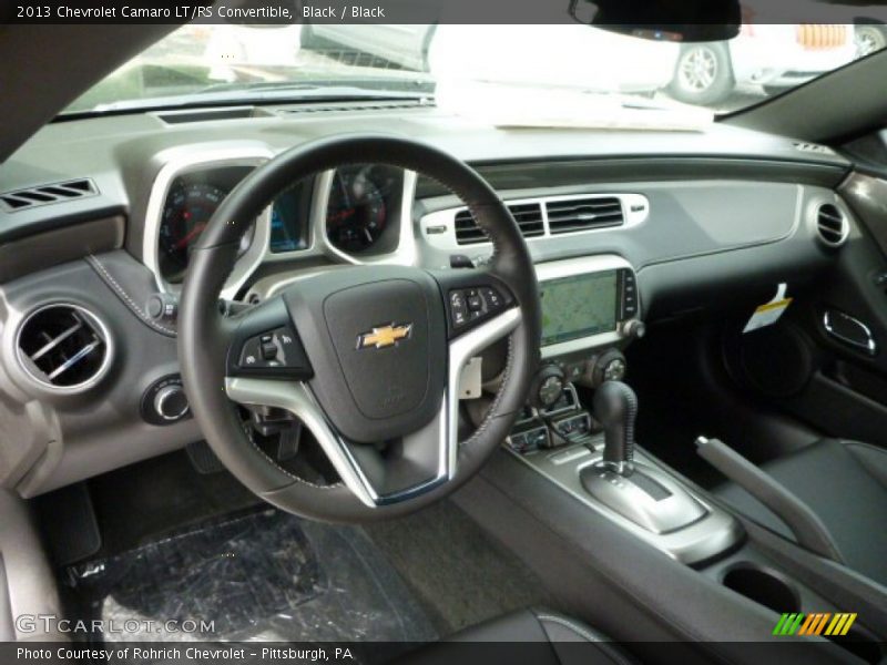 Black / Black 2013 Chevrolet Camaro LT/RS Convertible