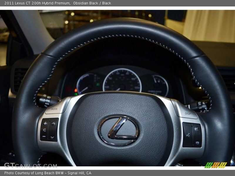 Obsidian Black / Black 2011 Lexus CT 200h Hybrid Premium