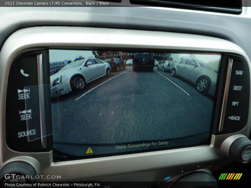 Black / Black 2013 Chevrolet Camaro LT/RS Convertible