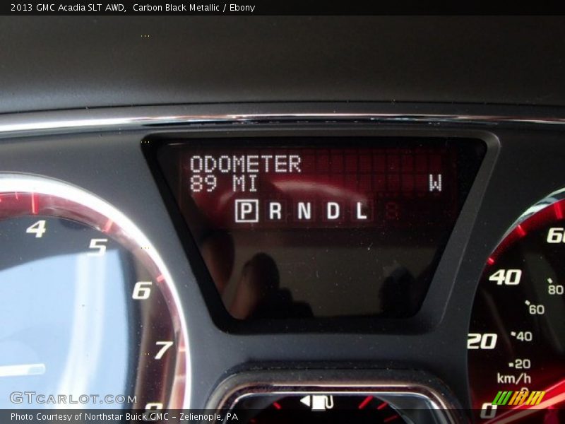 Carbon Black Metallic / Ebony 2013 GMC Acadia SLT AWD