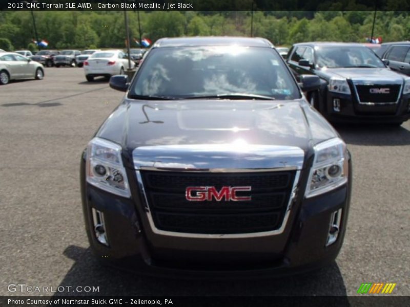 Carbon Black Metallic / Jet Black 2013 GMC Terrain SLE AWD